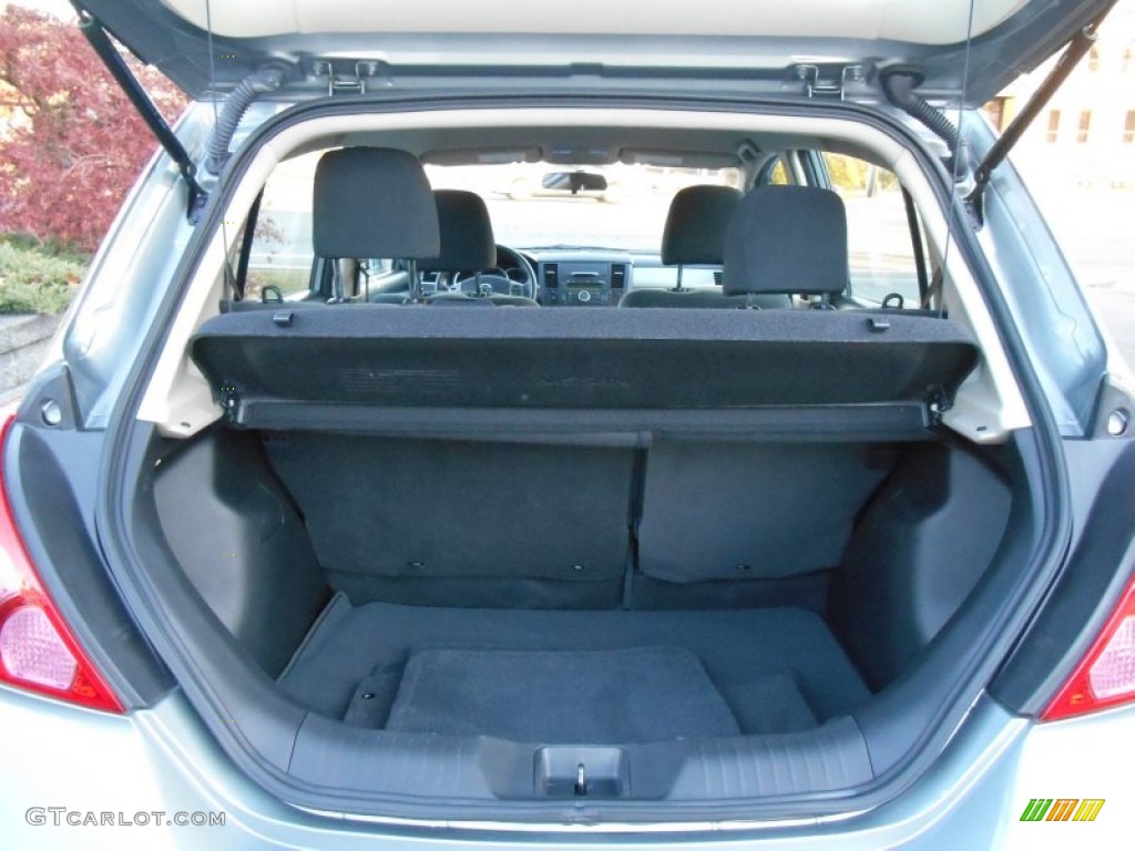 2012 Versa 1.8 S Hatchback - Magnetic Gray Metallic / Charcoal photo #6