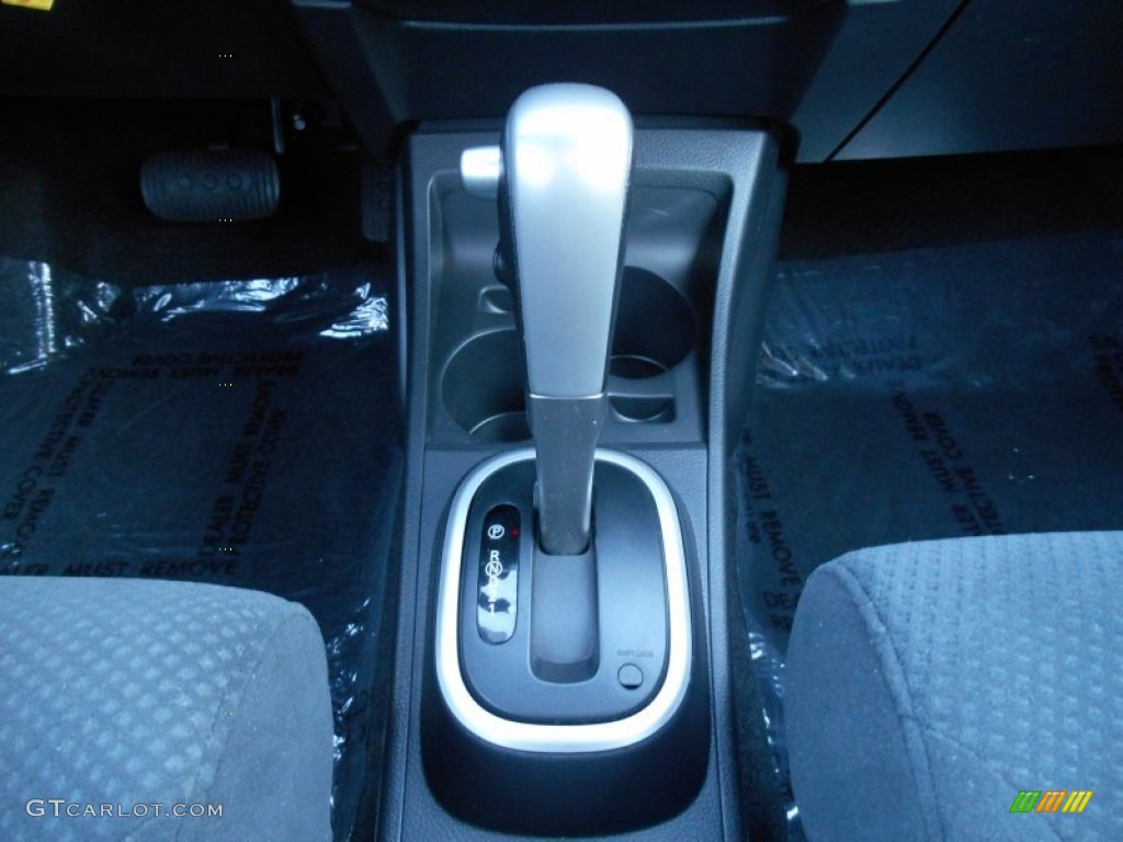 2012 Versa 1.8 S Hatchback - Magnetic Gray Metallic / Charcoal photo #11