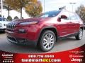 2014 Deep Cherry Red Crystal Pearl Jeep Cherokee Limited  photo #1