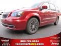 2014 Deep Cherry Red Crystal Pearl Chrysler Town & Country S  photo #1