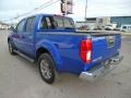 2014 Metallic Blue Nissan Frontier SL Crew Cab 4x4  photo #5