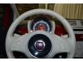 Tessuto Grigio/Avorio (Grey/Ivory) Steering Wheel Photo for 2012 Fiat 500 #88291008