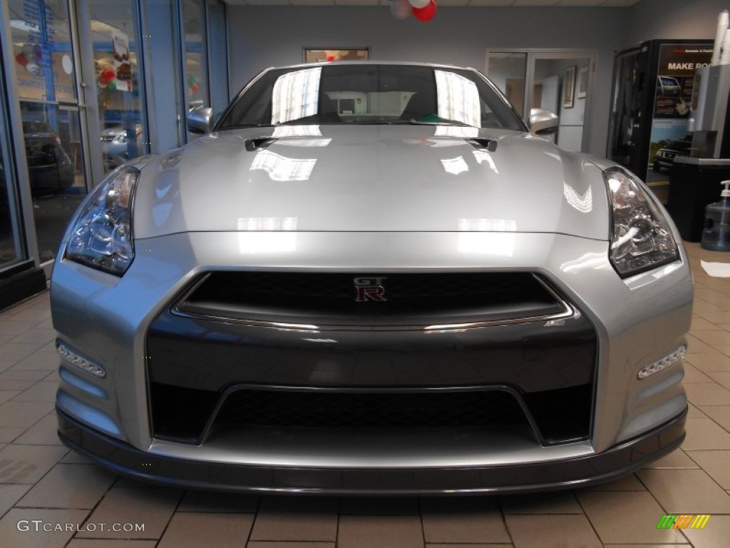 Super Silver 2014 Nissan GT-R Premium Exterior Photo #88291011