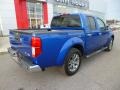 2014 Metallic Blue Nissan Frontier SL Crew Cab 4x4  photo #7