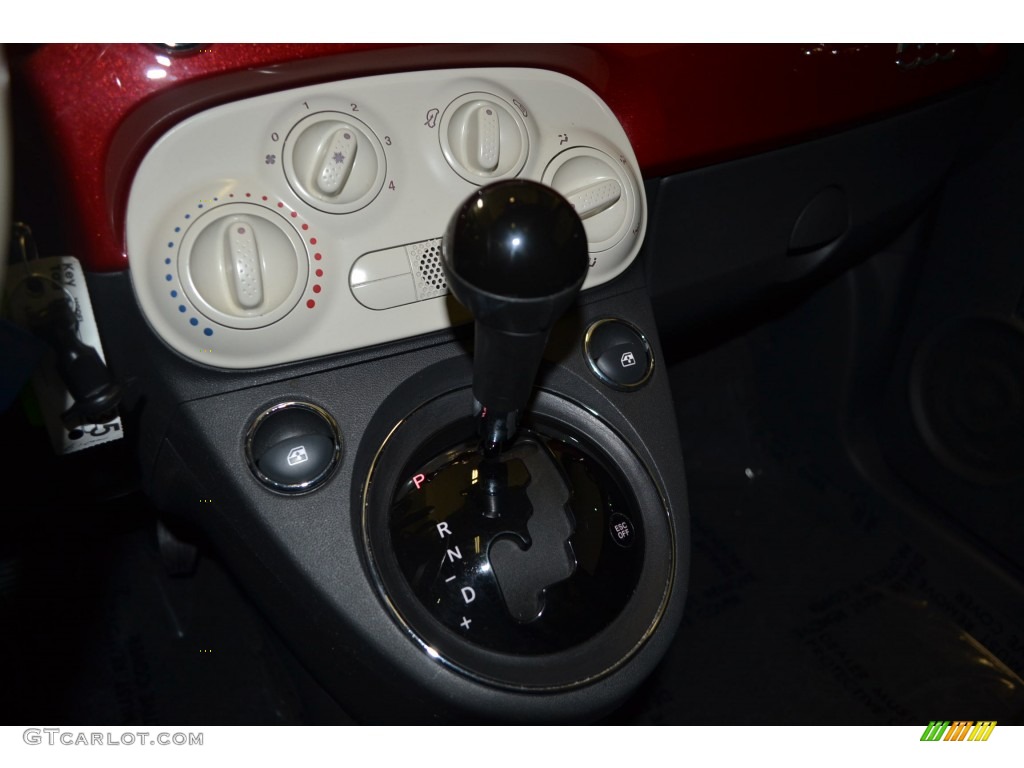 2012 Fiat 500 Pop 6 Speed Auto Stick Automatic Transmission Photo #88291110