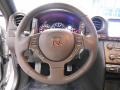2014 Nissan GT-R Black Leather/Synthetic Suede Interior Steering Wheel Photo