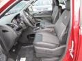 2014 Chrysler Town & Country S Black Interior Front Seat Photo