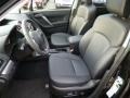 2014 Subaru Forester Black Interior Front Seat Photo