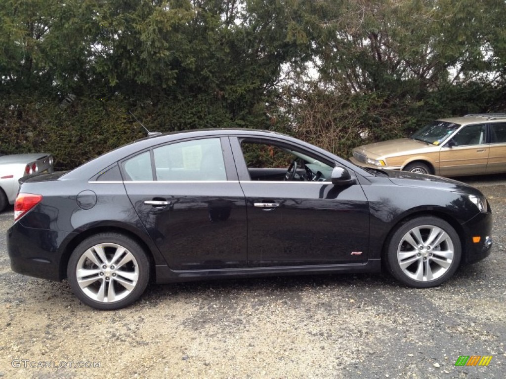 Black Granite Metallic 2011 Chevrolet Cruze LTZ Exterior Photo #88292568