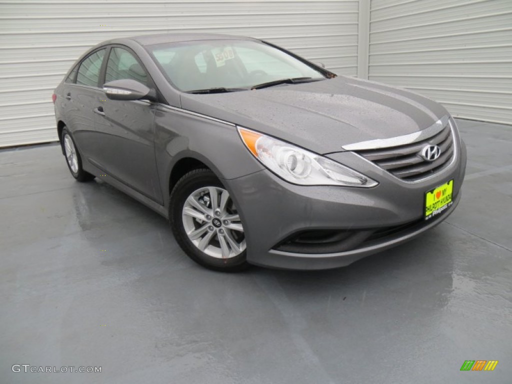 2014 Sonata GLS - Harbor Gray Metallic / Gray photo #1