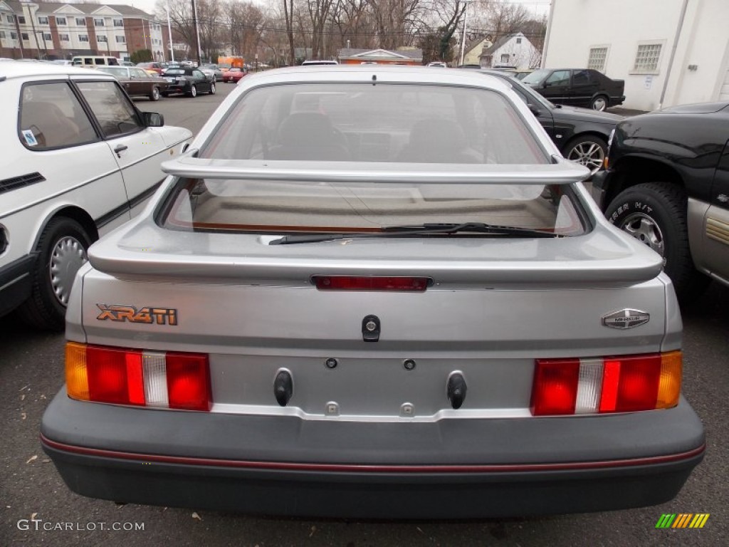 Strato Silver Metallic 1987 Merkur XR4Ti Standard XR4Ti Model Exterior Photo #88293096