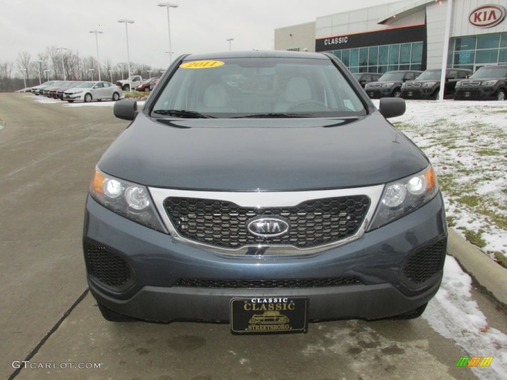 2011 Sorento LX - Pacific Blue / Gray photo #8