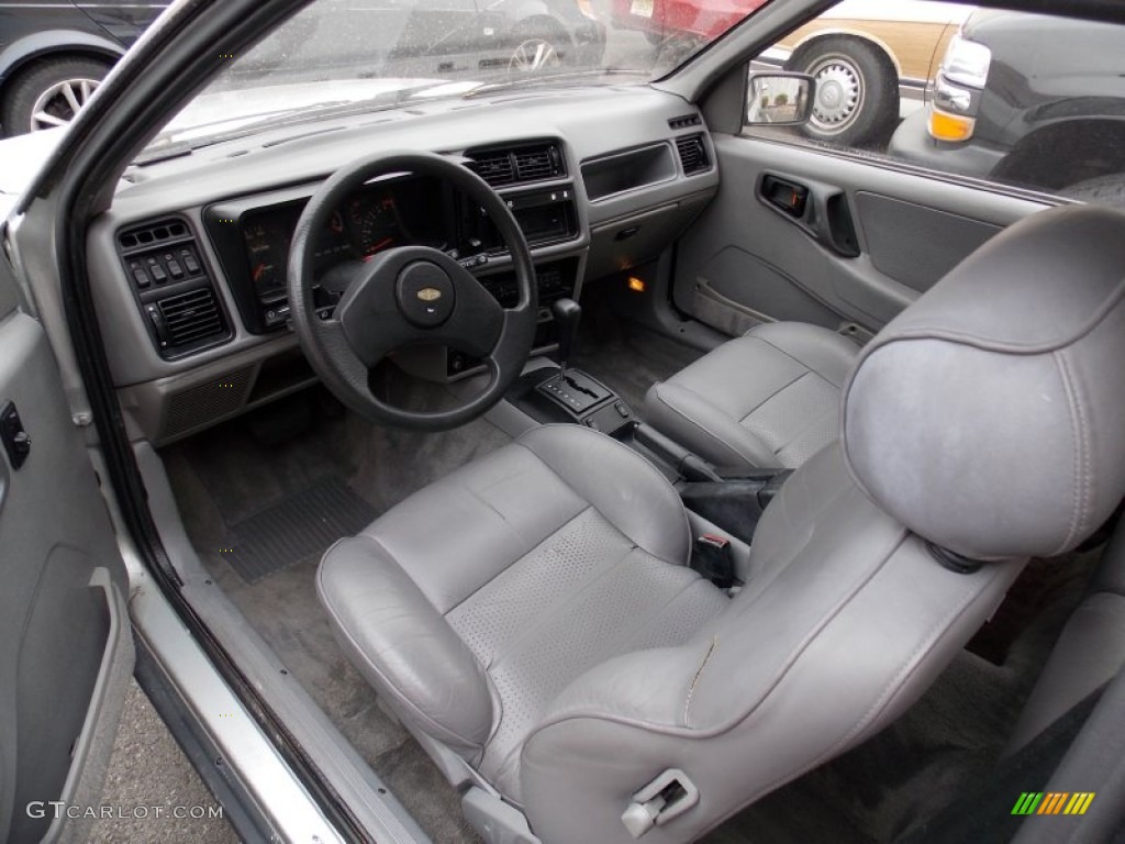 Gray Interior 1987 Merkur XR4Ti Standard XR4Ti Model Photo #88293282