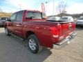 2013 Cayenne Red Nissan Titan SV Crew Cab 4x4  photo #4