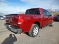 2013 Cayenne Red Nissan Titan SV Crew Cab 4x4  photo #6