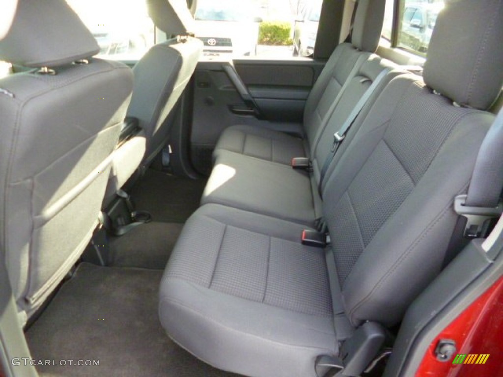 2013 Nissan Titan SV Crew Cab 4x4 Rear Seat Photos