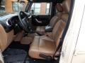 2011 Jeep Wrangler Unlimited Black/Dark Saddle Interior Front Seat Photo