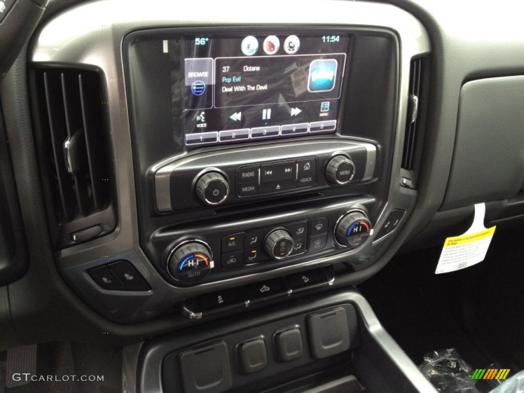 2014 Silverado 1500 LTZ Z71 Double Cab 4x4 - Black / Jet Black photo #10