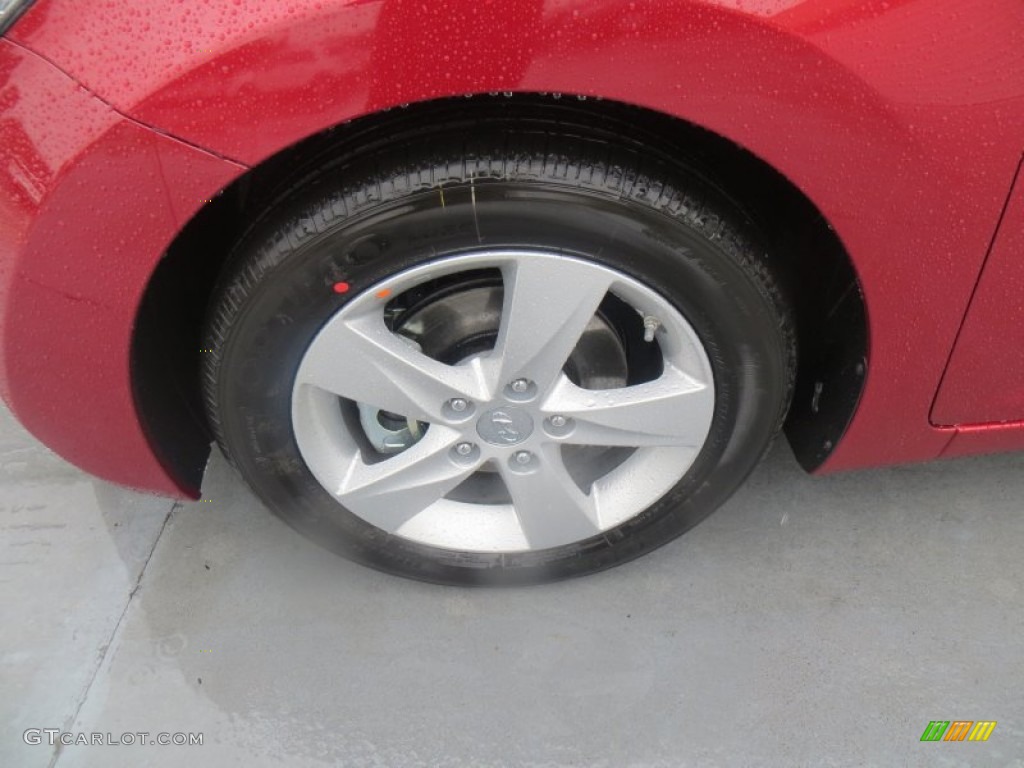 2013 Elantra GLS - Red / Beige photo #13