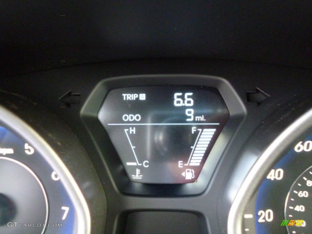 2013 Elantra GLS - Indigo Night / Gray photo #20
