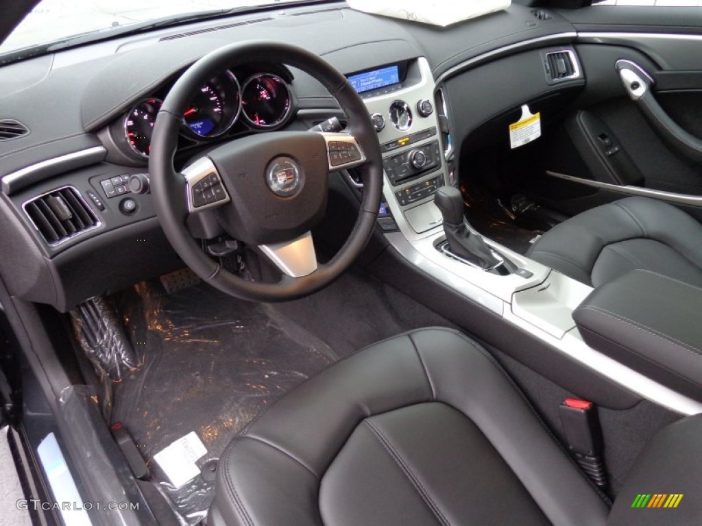 Ebony/Ebony Interior 2014 Cadillac CTS 4 Coupe AWD Photo #88294515