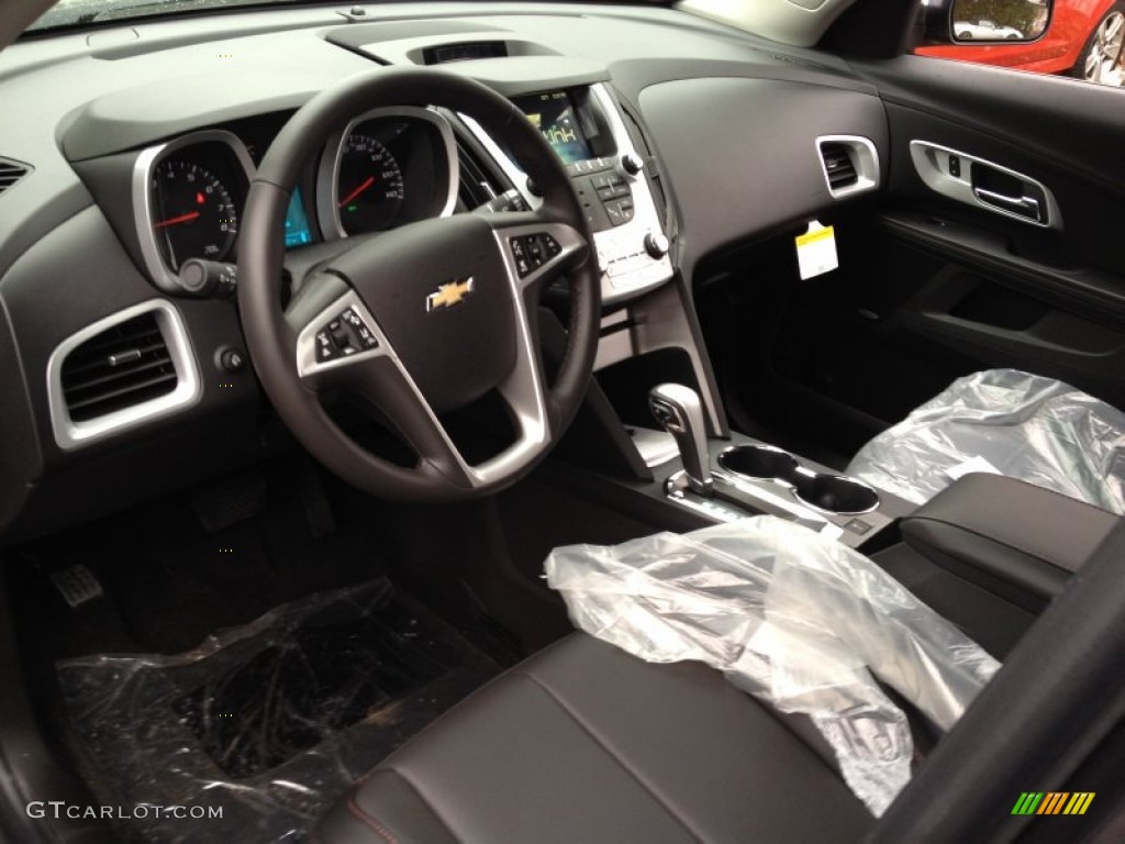 Jet Black Interior 2014 Chevrolet Equinox LTZ AWD Photo #88294737