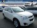 2014 White Diamond Tricoat Chevrolet Equinox LT AWD  photo #1