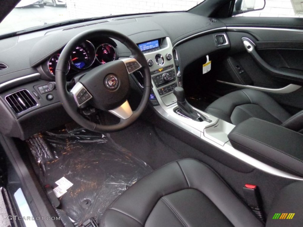 Ebony/Ebony Interior 2014 Cadillac CTS Coupe Photo #88295060