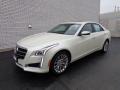White Diamond Tricoat - CTS Luxury Sedan AWD Photo No. 1