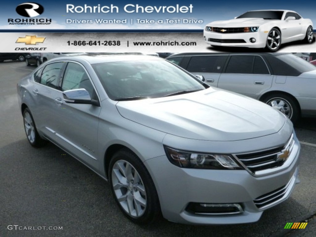 2014 Impala LTZ - Silver Ice Metallic / Jet Black photo #1