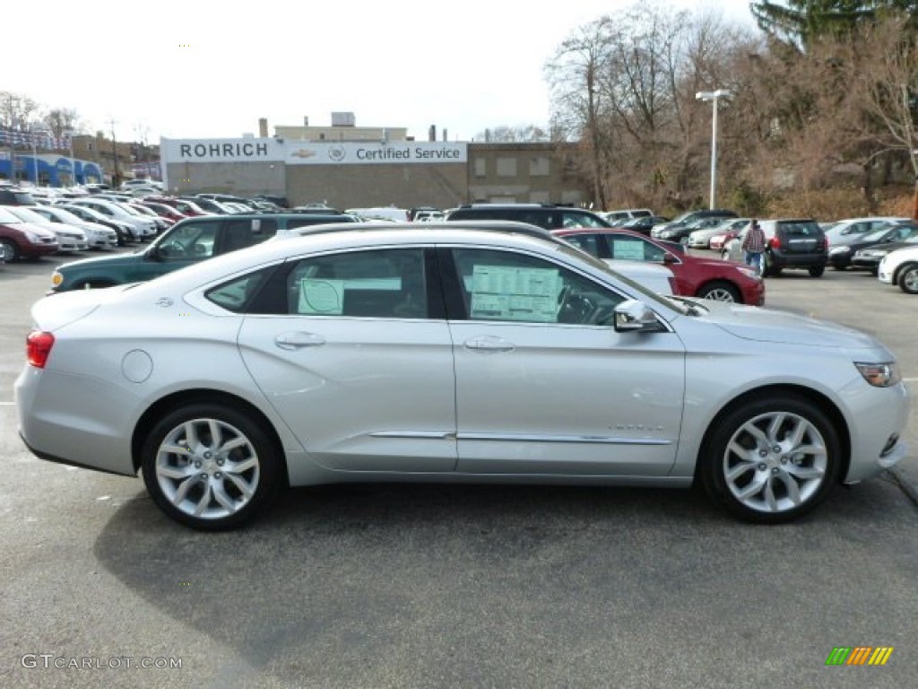 2014 Impala LTZ - Silver Ice Metallic / Jet Black photo #2