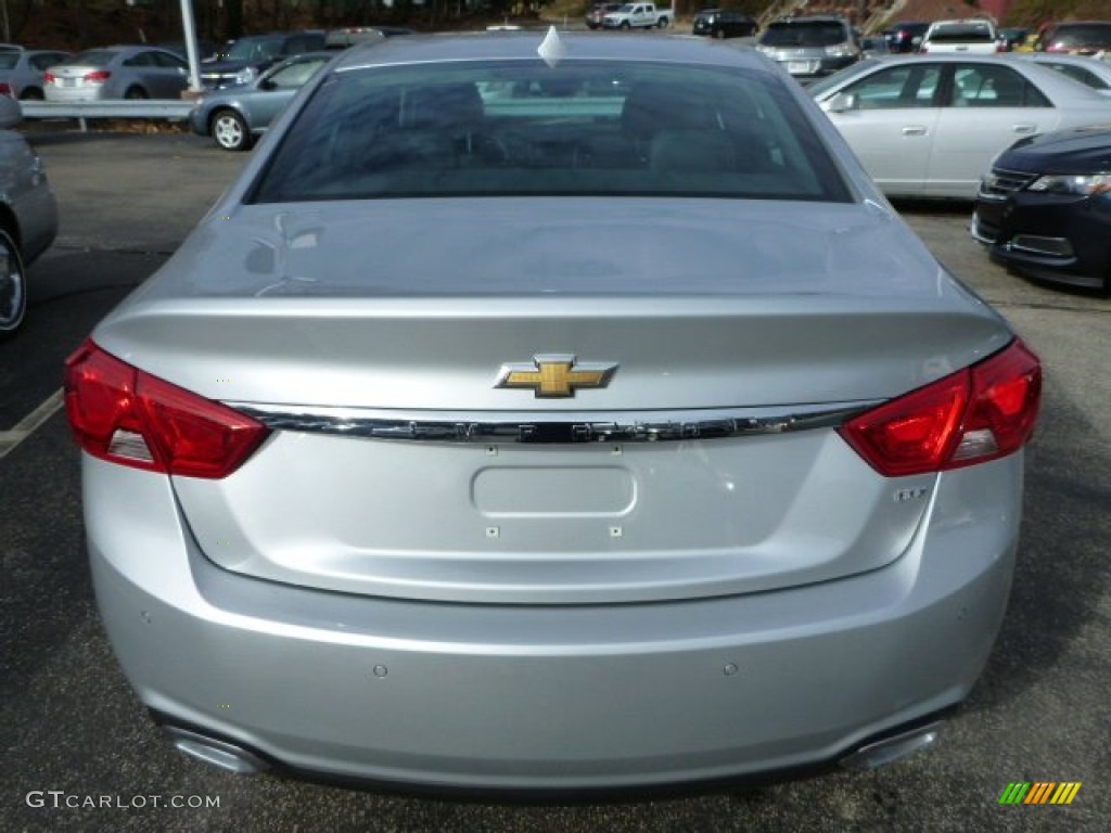 2014 Impala LTZ - Silver Ice Metallic / Jet Black photo #4
