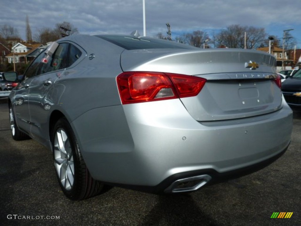 2014 Impala LTZ - Silver Ice Metallic / Jet Black photo #5