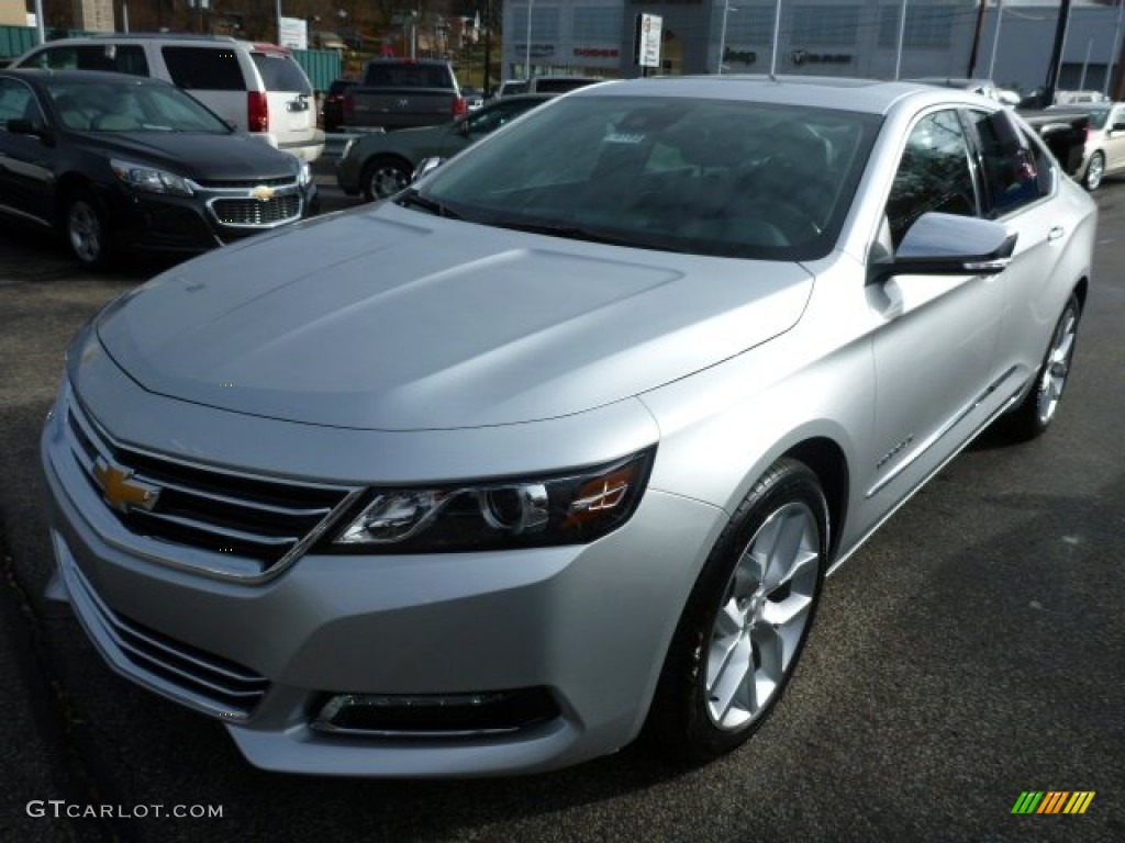 2014 Impala LTZ - Silver Ice Metallic / Jet Black photo #6