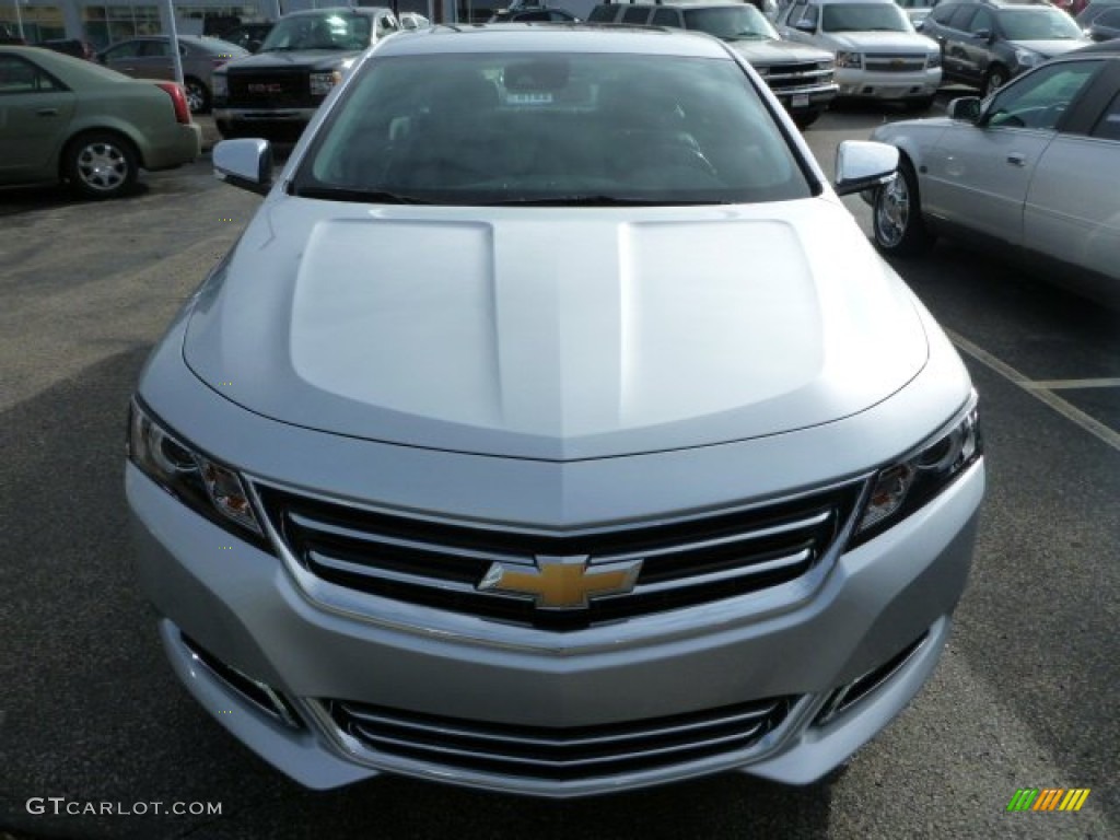 2014 Impala LTZ - Silver Ice Metallic / Jet Black photo #7