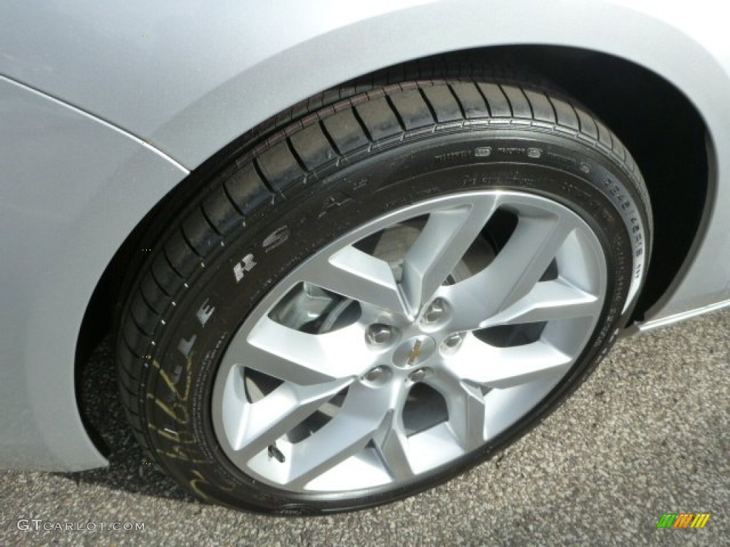 2014 Impala LTZ - Silver Ice Metallic / Jet Black photo #8
