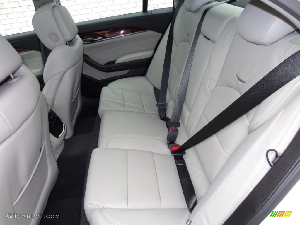 Light Platinum/Jet Black Interior 2014 Cadillac CTS Luxury Sedan AWD Photo #88295523