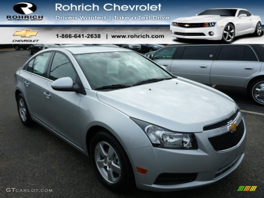 2014 Cruze LT - Silver Ice Metallic / Jet Black photo #1