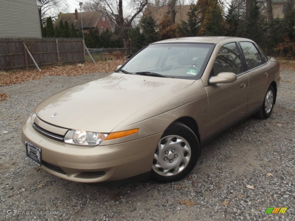 2000 L Series LS1 Sedan - Medium Gold / Medium Tan photo #1