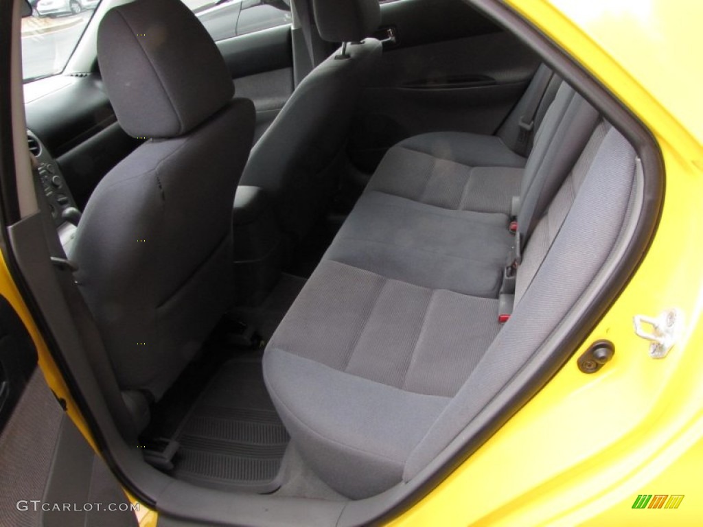 2003 MAZDA6 i Sedan - Speed Yellow / Black photo #8