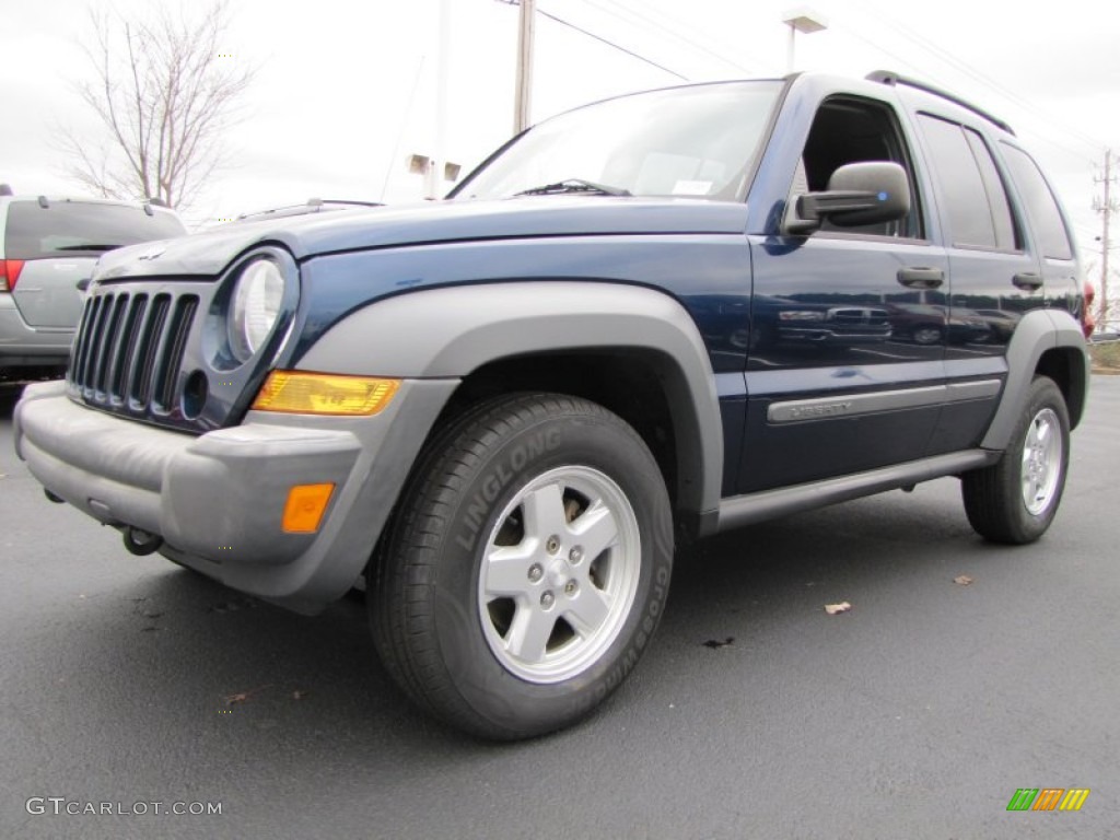 2005 Liberty Sport - Patriot Blue Pearl / Medium Slate Gray photo #1