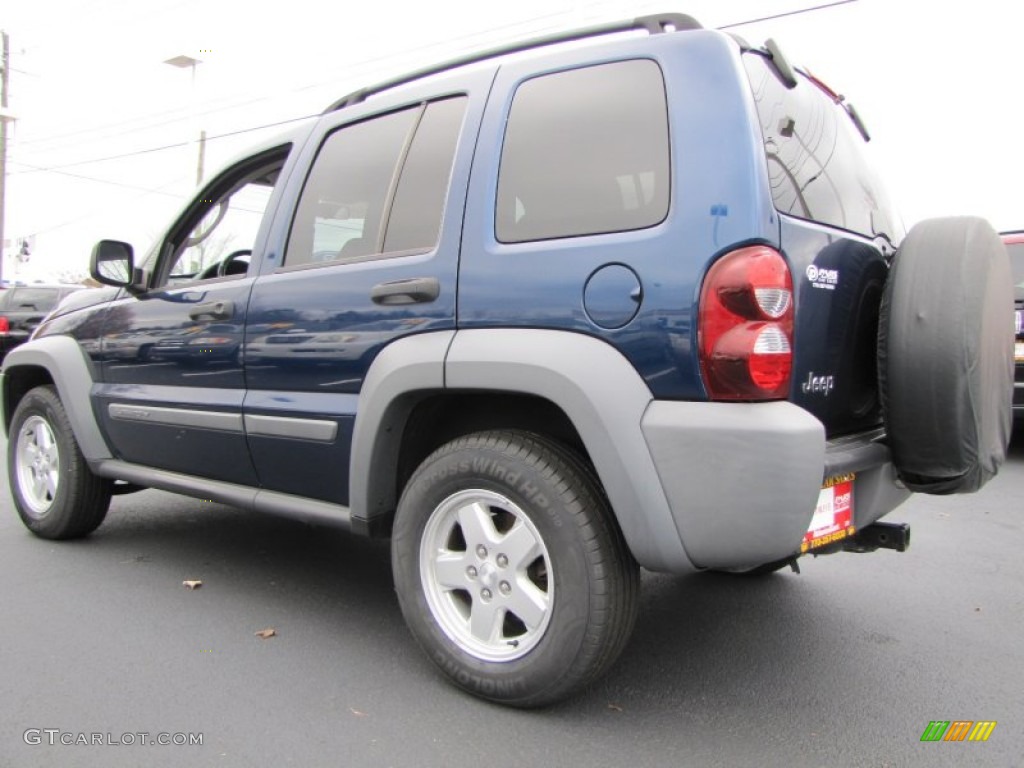 2005 Liberty Sport - Patriot Blue Pearl / Medium Slate Gray photo #2