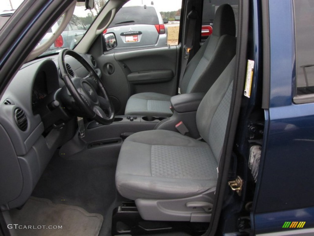2005 Liberty Sport - Patriot Blue Pearl / Medium Slate Gray photo #6