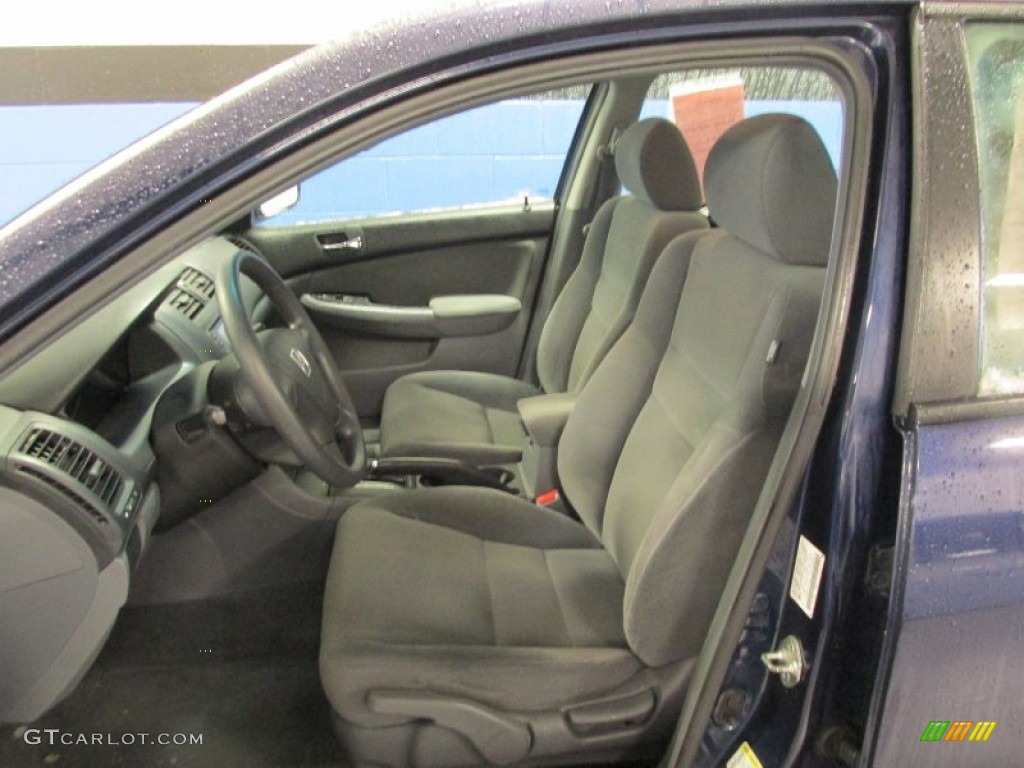 Gray Interior 2007 Honda Accord Value Package Sedan Photo #88298745