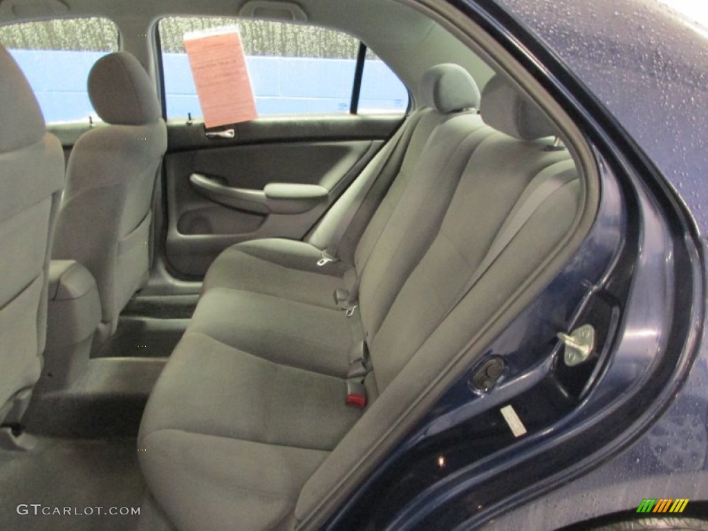 2007 Honda Accord Value Package Sedan Rear Seat Photo #88298763