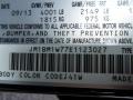 41W: Jet Black Mica 2014 Mazda MAZDA3 i Grand Touring 4 Door Color Code