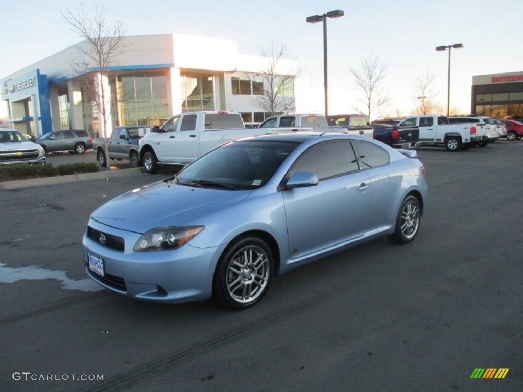 2008 tC  - Wave Line Blue Pearl / Dark Charcoal Gray photo #2