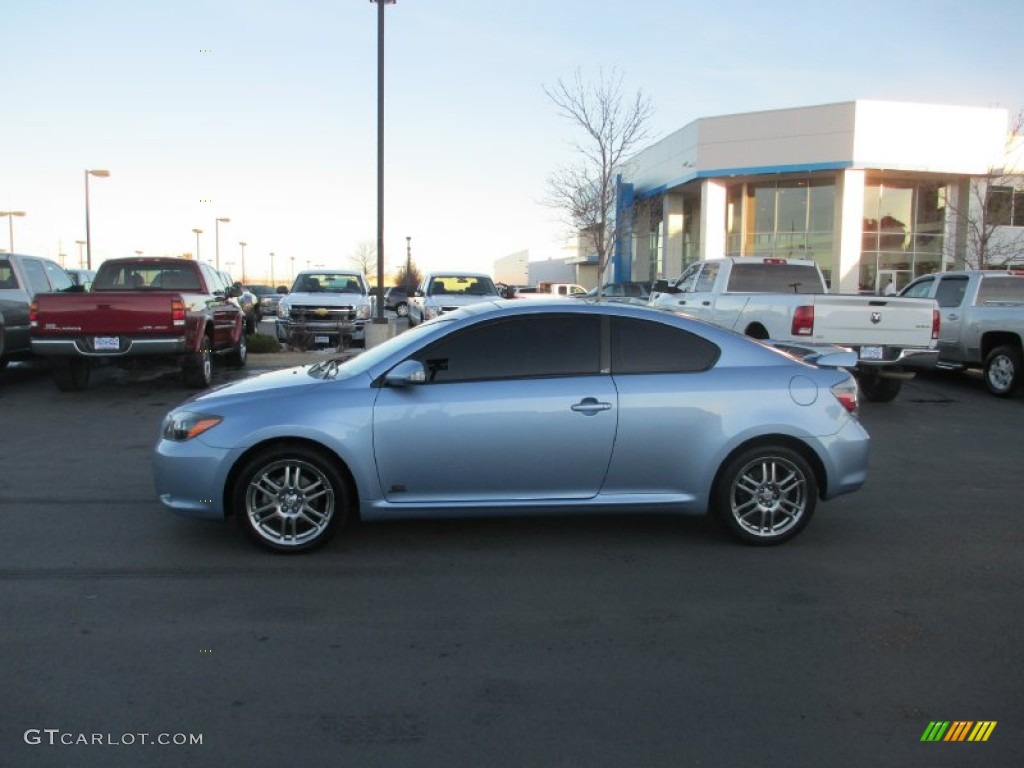 2008 tC  - Wave Line Blue Pearl / Dark Charcoal Gray photo #3