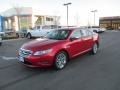 2011 Red Candy Ford Taurus Limited  photo #2