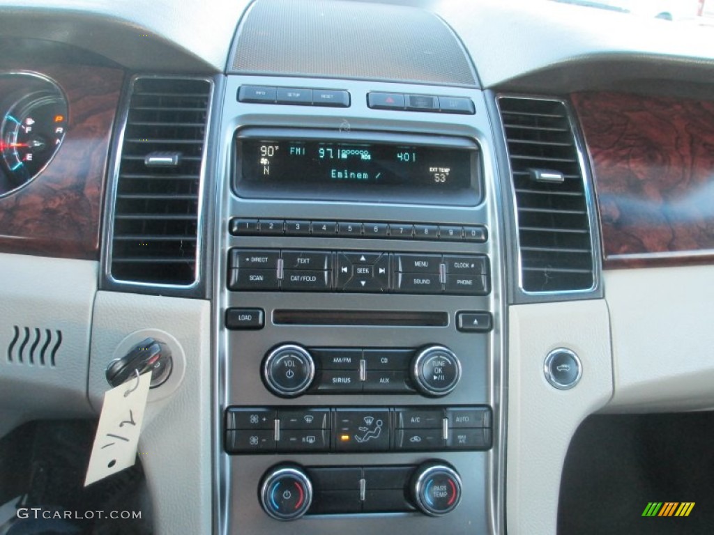 2011 Taurus Limited - Red Candy / Light Stone photo #15